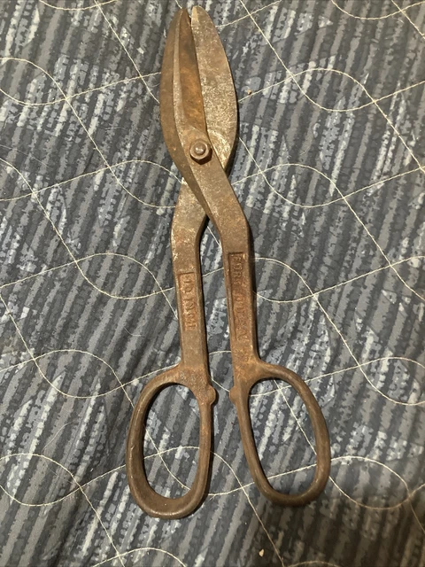 Tijeras forjadas de 10" vintage de EE. UU.