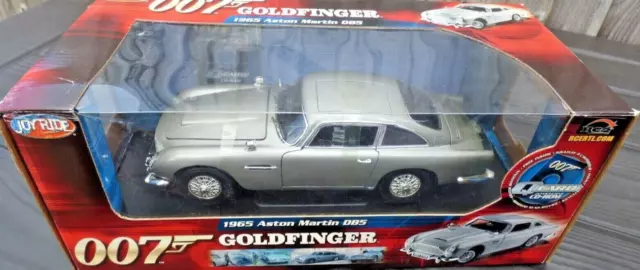 Aston Martin DB5 James Bond 007 Joyride ERTL 1:18 1965 Detailed Toy Model Car