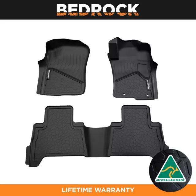 BEDROCK Liners for Toyota Prado 150 Series 2013-New AUTOMATIC Floor Mat 3D