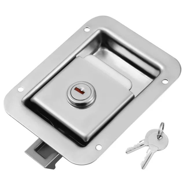 paddle handle WINOMO Stainless Steel Paddle Handle Lock Door Latch Heavy Duty