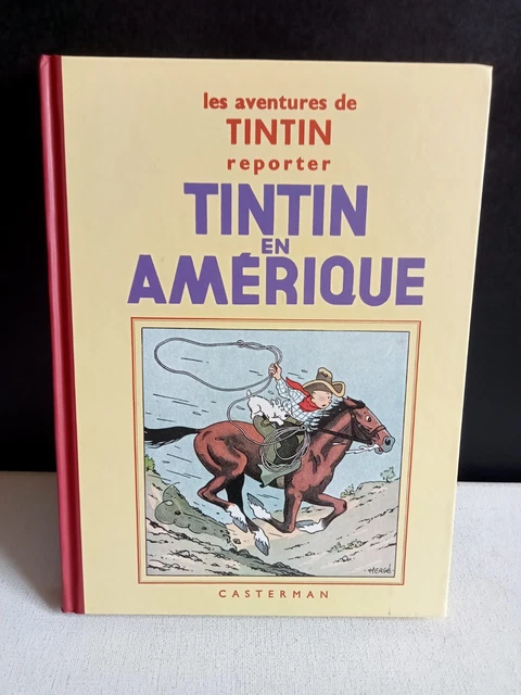Mini BD Tintin En Amérique - Édition Noir Et Blanc - Les Aventures De Tintin