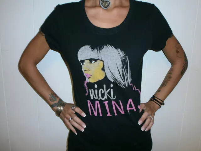 T-SHIRT NICKY MINAJ filles femmes juniors tournée de concert