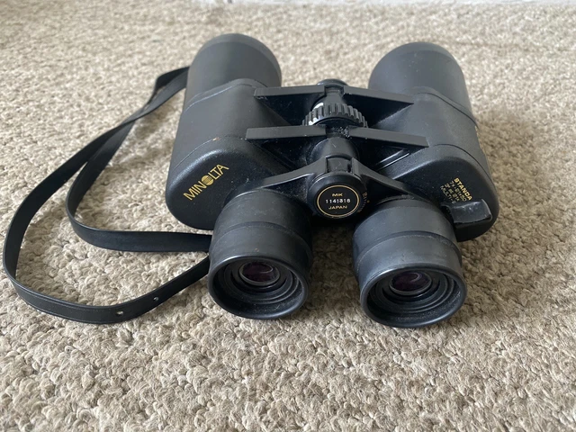 Jumelles Compactes Minolta 7x21 – Multicouches, Vintage Japon – Avec Sangle
