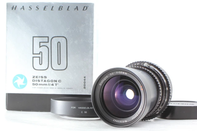 [Near MINT+ in Box] Hasselblad Carl Zeiss T* Distagon C 50mm f/4 Prime Lens JPN
