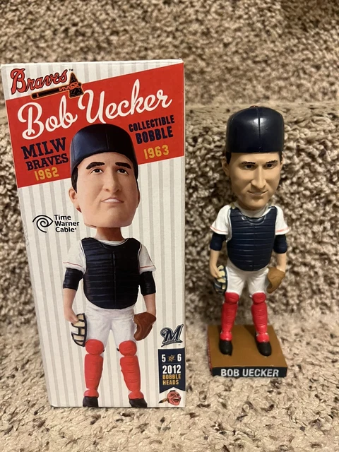 2012 Milwaukee Brewers Bob Uecker Catching Bobblehead SGA Milwaukee Braves