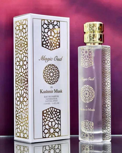Magic Oud KASHMIR Musk UNISEX EDP Fragrance Spray 100ml PARIS CORNER PERFUMES