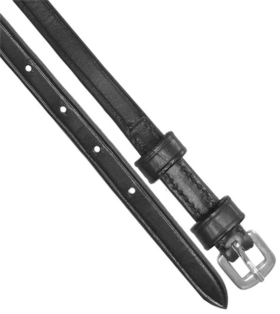 Jacks 3326-18 Double Keeper Leather Spur Straps - 18 in.