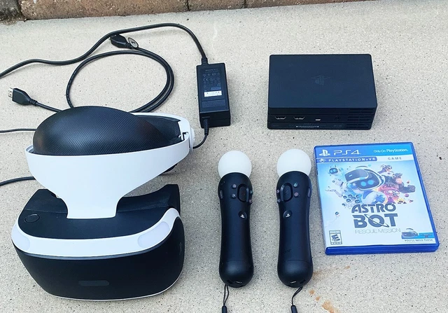 PlayStation 4 PS4 VR Headset & Game Bundle 2 Controllers Virtual Reality PlayStation 4 PS4 VR Headset & Game Bundle 2 Controllers Virtual Reality