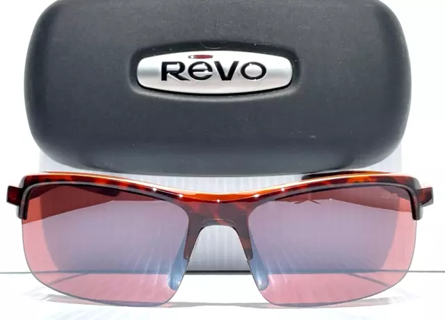 NEW REVO CRUX N Polished Tortoise POLARIZED Drive Lens Sunglass RE 4066 04 GO 2