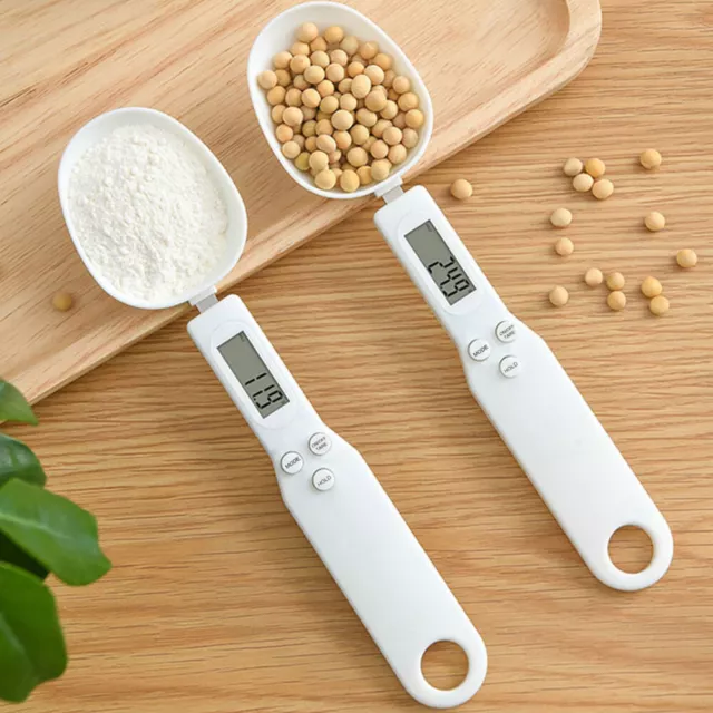 fr Measuring Spoon Mini Digital LCD Display Scale Gram Electronic Spoon Weight 3