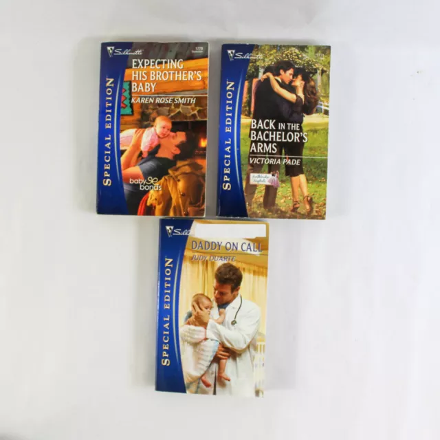 8 Harlequin Silhoulette Special Edition PB Romance Novels Daddy On Call Dr Right 2