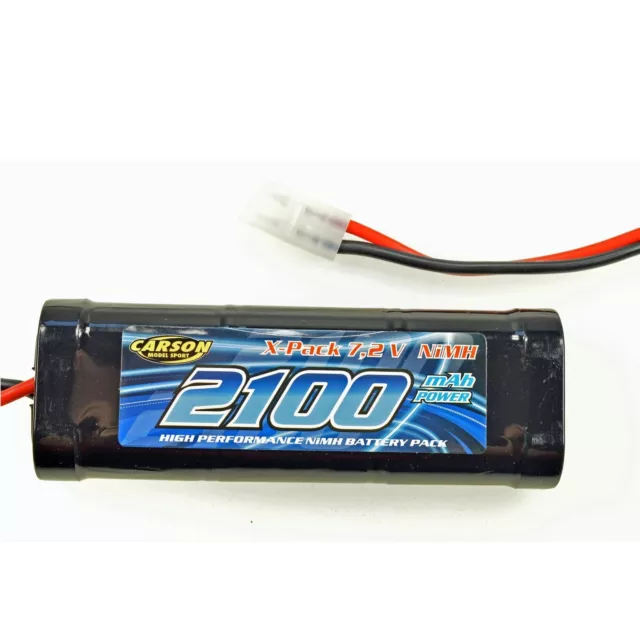 RC Zubehör Stick Akku Carson 608158 Racing Pack 2100mAh, NiMH 7,2V