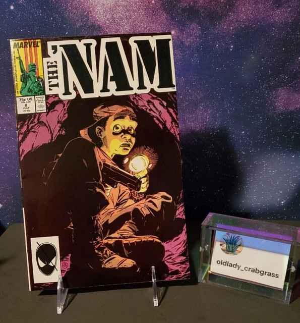 MARVEL Comics-THE 'NAM #8 JULY 1987 VIETNAM WAR COMIC BOOK 2