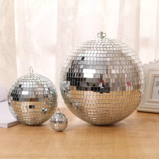 Get the Perfect Disco Ambience with a Mirror Ball luce DJ argento 5/10/15/20 cm