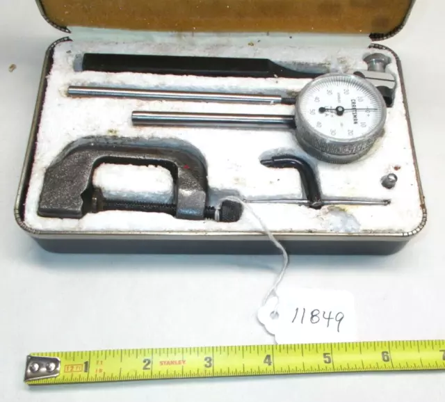 Test Indicator, CRAFTSMAN Dial Test Indicator (.001"), Complete Set,  USA