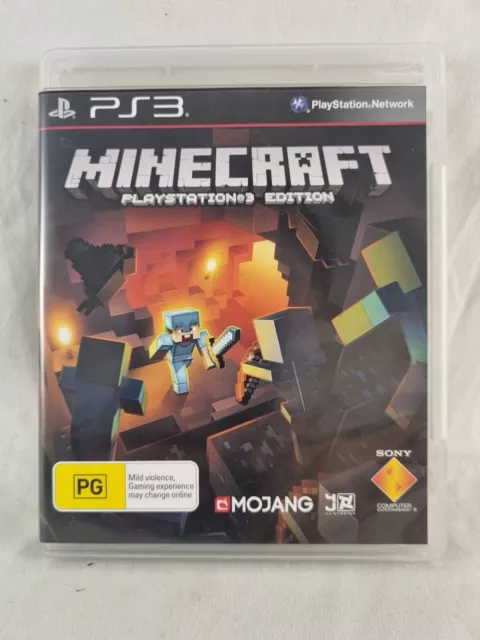 Minecraft: PlayStation 3 Edition (PlayStation 3, PS3, 2014) CIB