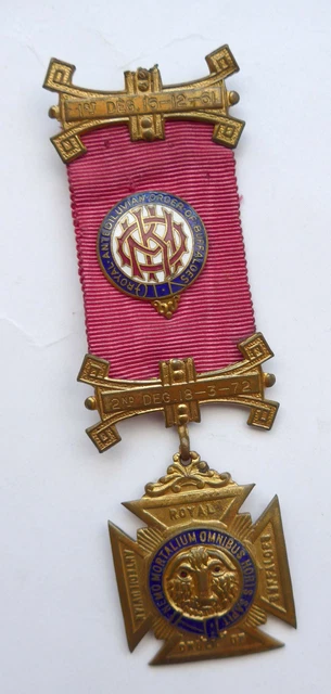 Lodgenabzeichen Lodge No. 197 Smaltato