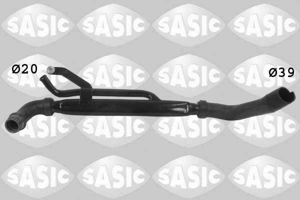 Tubo radiatore Sasic 3400005 per Peugeot 406 8B 2.1 406 Break 8E/F 2.1 96-99