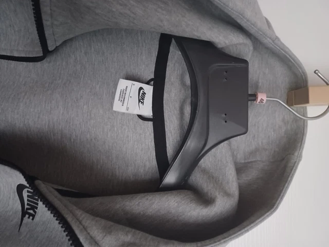 Nike Tech Fleece Taglia S Felpa con Cappuccio - Grigia