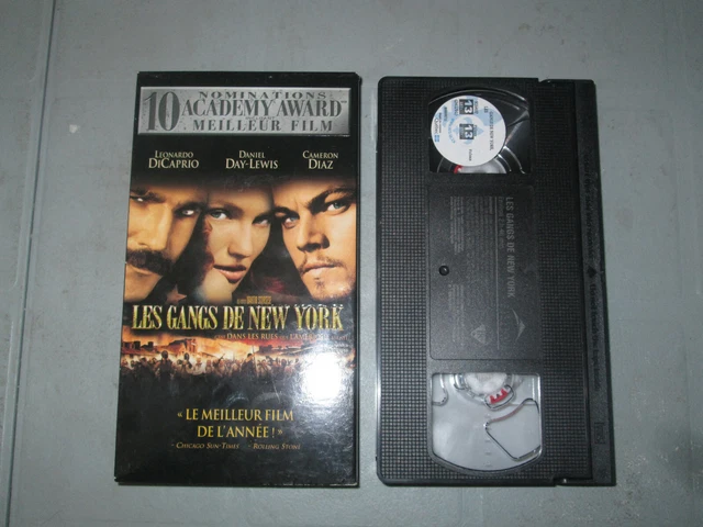 LES GANGS DE New York/ Gang Of New-York (VHS)(French) Tested Dicaprio