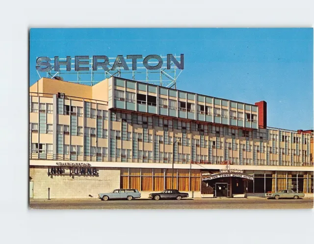 Postcard Sheraton Inn Towne Motor Inn 300 Broadway Albany New York USA