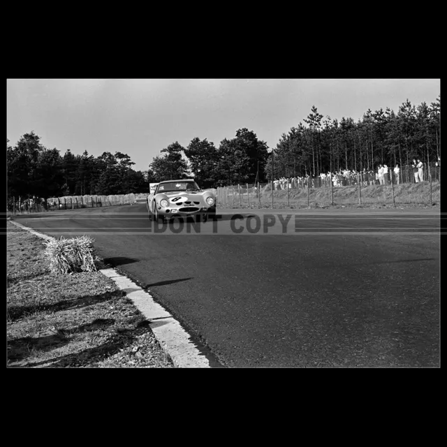 Photo A.012810 FERRARI 250 GTO GUSTAVE GOSSELIN GRAND PRIX ZOLDER 1964