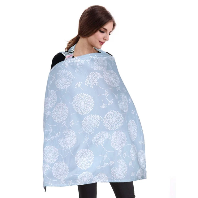 Breastfeeding Nursing Cover,Soft Breathable Cotton Privacy