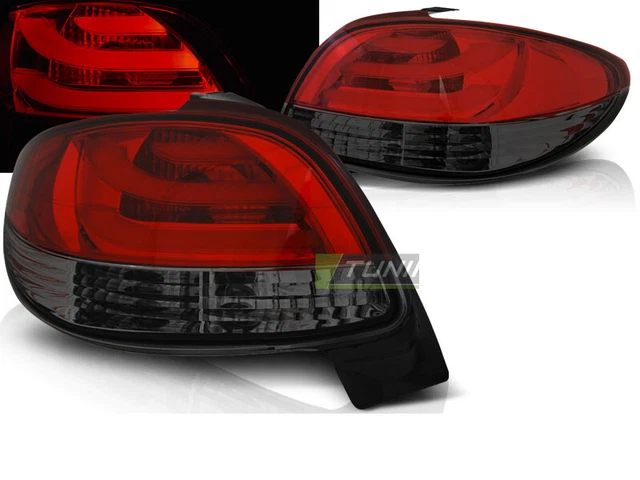 Zadnje luči per Peugeot 206 od 1998->Rdeči dimnik LED BAR LDPE21EZ XINO IT