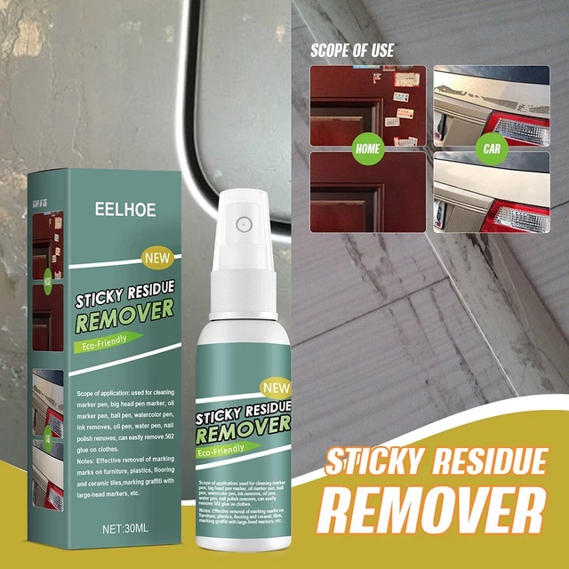 Rimozione rapida ed efficiente adesivo spray detergente residui appiccicoso per