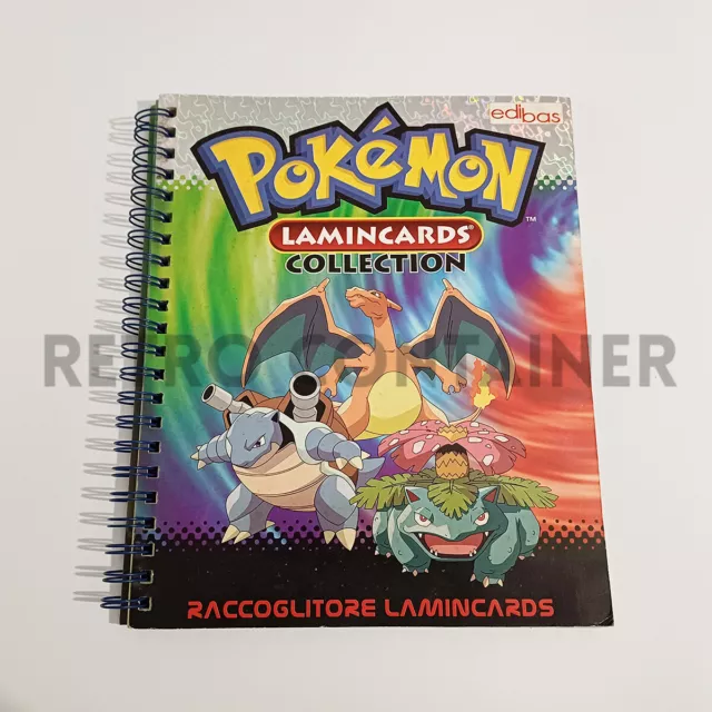 NINTENDO POKEMON LAMINCARDS COLLECTION EDIBAS - Raccoglitore Vuoto Empty Album