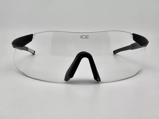ESS by Oakley Ice Black Frame Smoke Gray & Clear Lens USGI Military Sunglasses 3