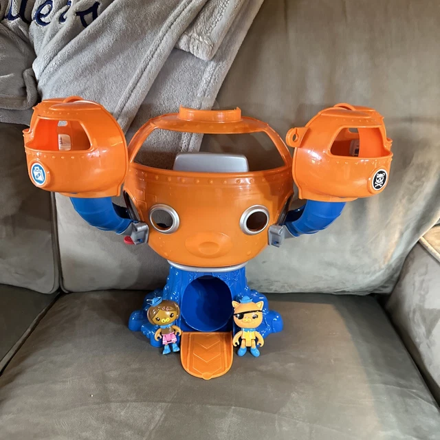FISHER PRICE OCTONAUTS Octopod Headquarters Playset Mattel Plus Two