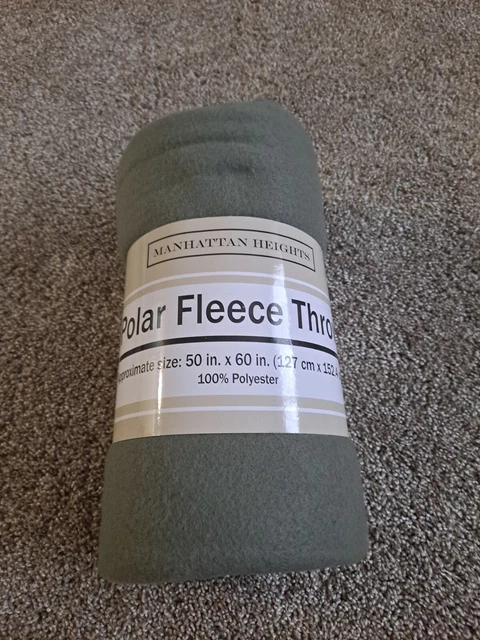 Manhattan heights polar fleece throw online