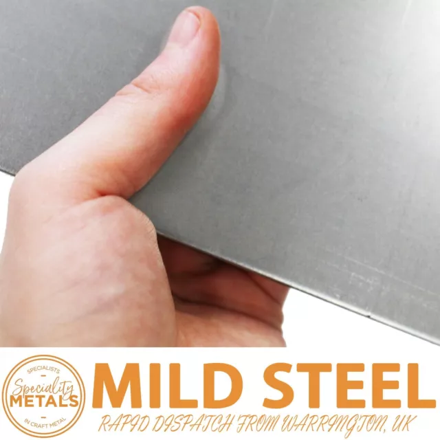 RAPID BARGAIN MILD STEEL SHEET PLATE SQUARE METAL PANEL 0.5mm to 5mm THICK SHEET