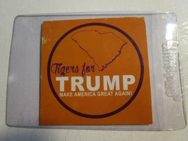 Tigers For Trump Sticker