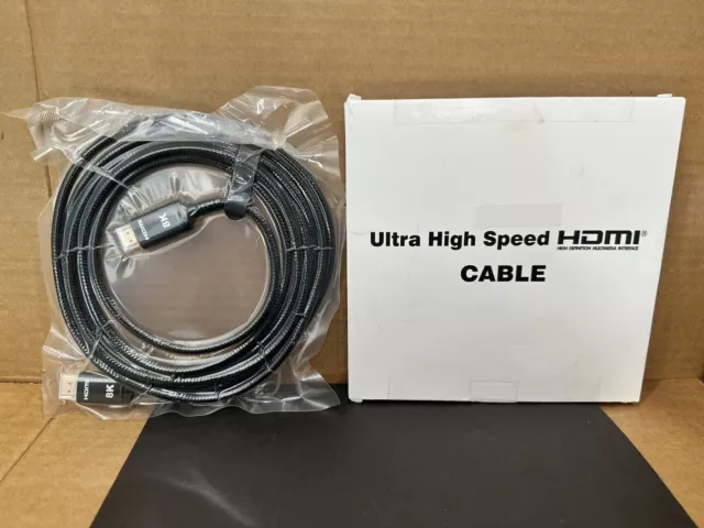 HDMI CABLE Ultra Certified High Speed 8K 2.1 8K@60Hz & 4K@120Hz 48Gbps