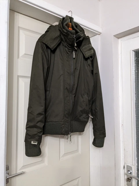 Superdry Mens Everest Bomber Jacket (Black)