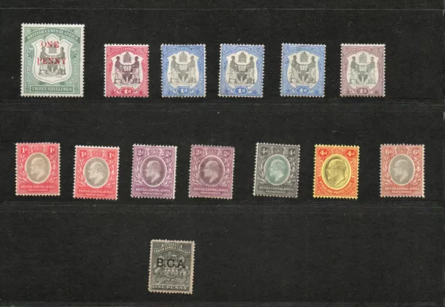 british central africa stamps