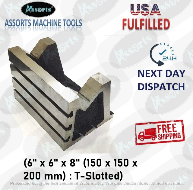 ANGLE PLATES-STRESS RELIEVED (6" x 6" x 8" (150 x 150 x 200 mm) USA fulfilled