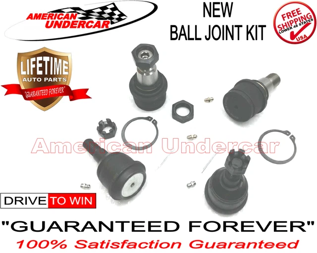 LIFETIME BALL JOINT Kit Upper & Lower for Dodge Ram 2014 2018 2500