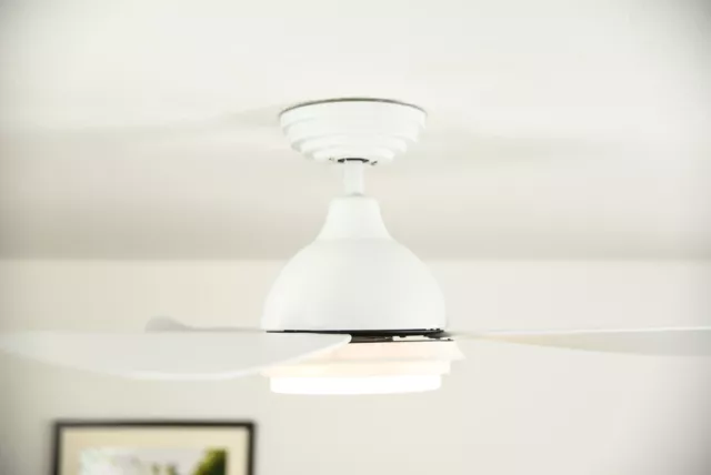 DC Ventilateur de plafond avec Télécommande Variable Lampe LED Lumière Raja 3
