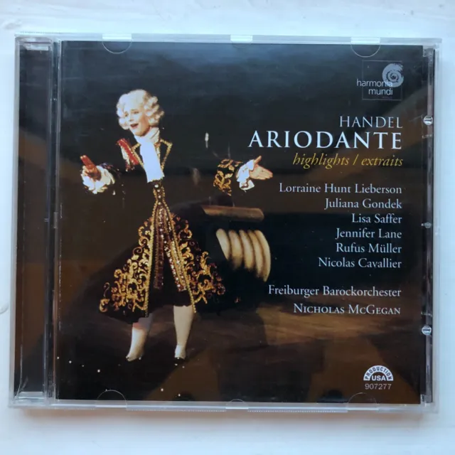 Handel: Ariodante (Highlights) - Freiburg Baroque / McGegan - HM CD 2002