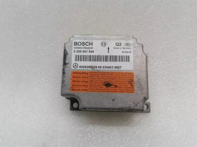 MAYBACH 57 W240 Safety Module ECU A0028208226 Airsteuergerät SRS