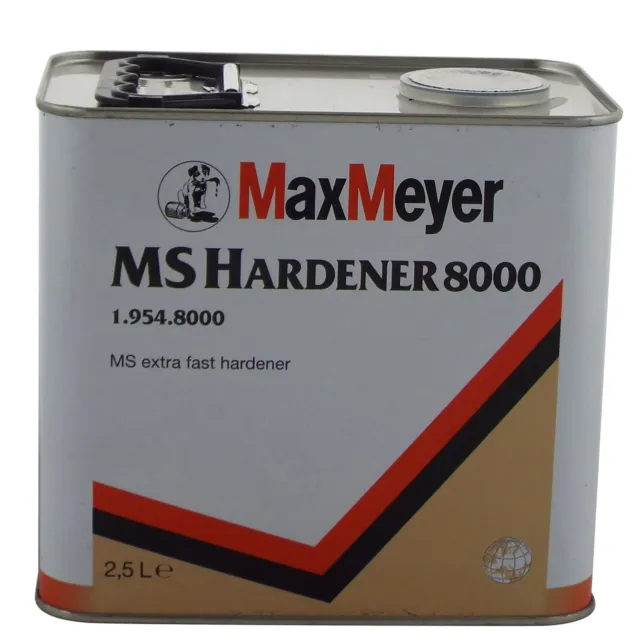 Max Meyer 0200 2K Clear Coat Car Lacquer 7.5ltr Kit With 8000 Hardener 3