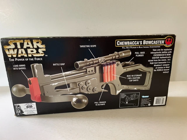 Star Wars The Power of the Force Chewbacca's Bowcaster Neu + OVP 3