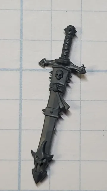 Age of Sigmar Slaves to Darkness Bits Chaos Lord Eternus Sheathed Sword