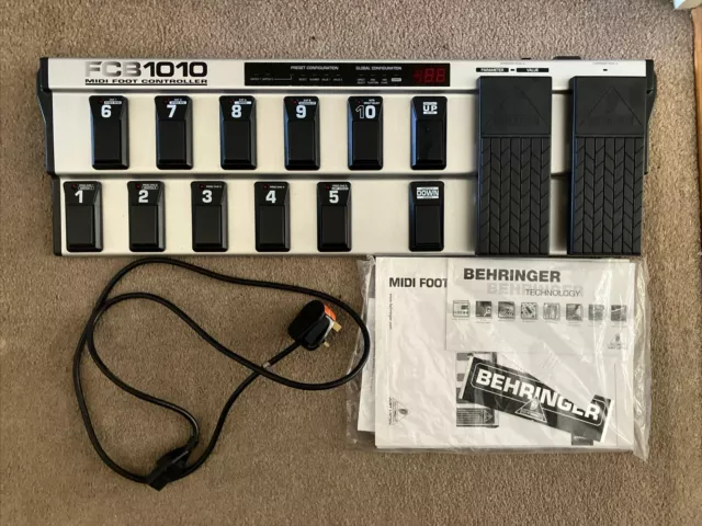 Behringer FCB1010 MIDI Foot Controller In Great Condition