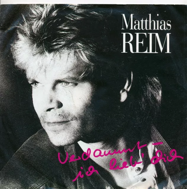 Verdammt ich lieb' dich - Matthias Reim - Single 7" Vinyl 144/03