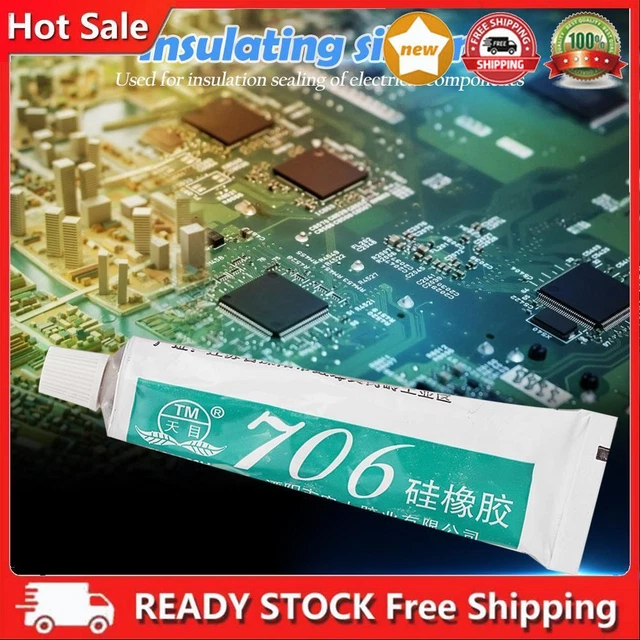 Adesivo sigillante in gomma siliconica liquida resistente alle alte temperature (706)