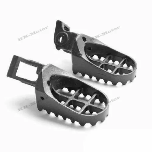 MX Foot Pegs Motocross Dirt Bike Footrests L & R For Honda CR125R 1988-94  KKM 3